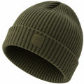 Gorro de Punto Unisex de Invierno Verde Oliva